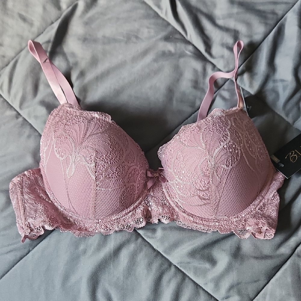 Luxe Blush Lace Bra